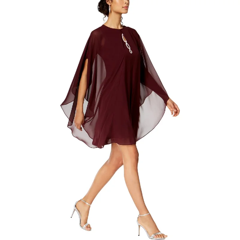 SLNY Womens 2PC Knee-Length Cocktail And Party Dress Tunics Evening elegant