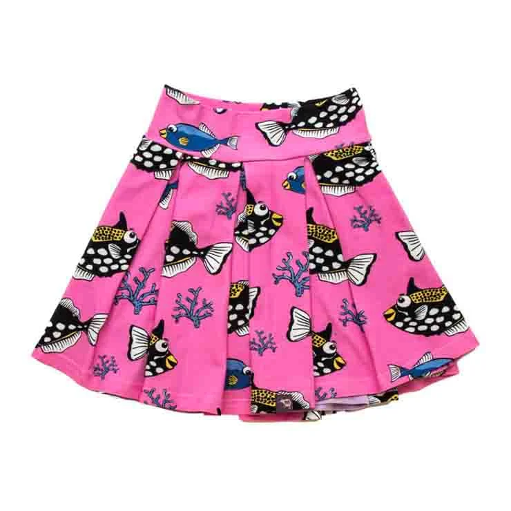 Mullido Skirt/ Skort - Triggerfish leather skirt refined