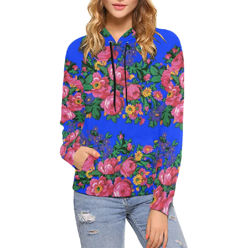 Kokum's Revenge- Royal Hoodie for Women (USA Size) Hoodie with Mock Neck Collared Structured